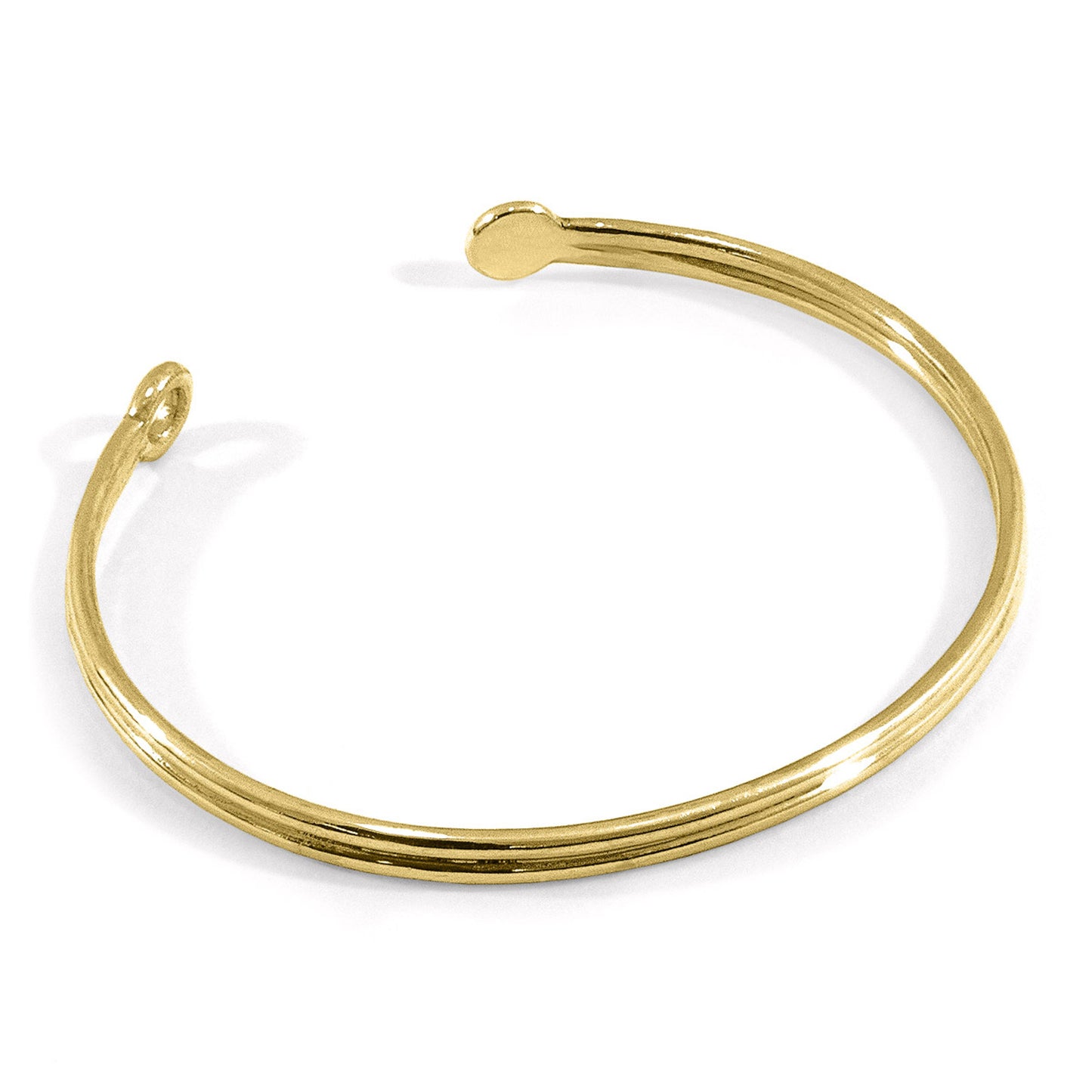 Legend – 9ct Yellow Gold Bangle - British Handmade