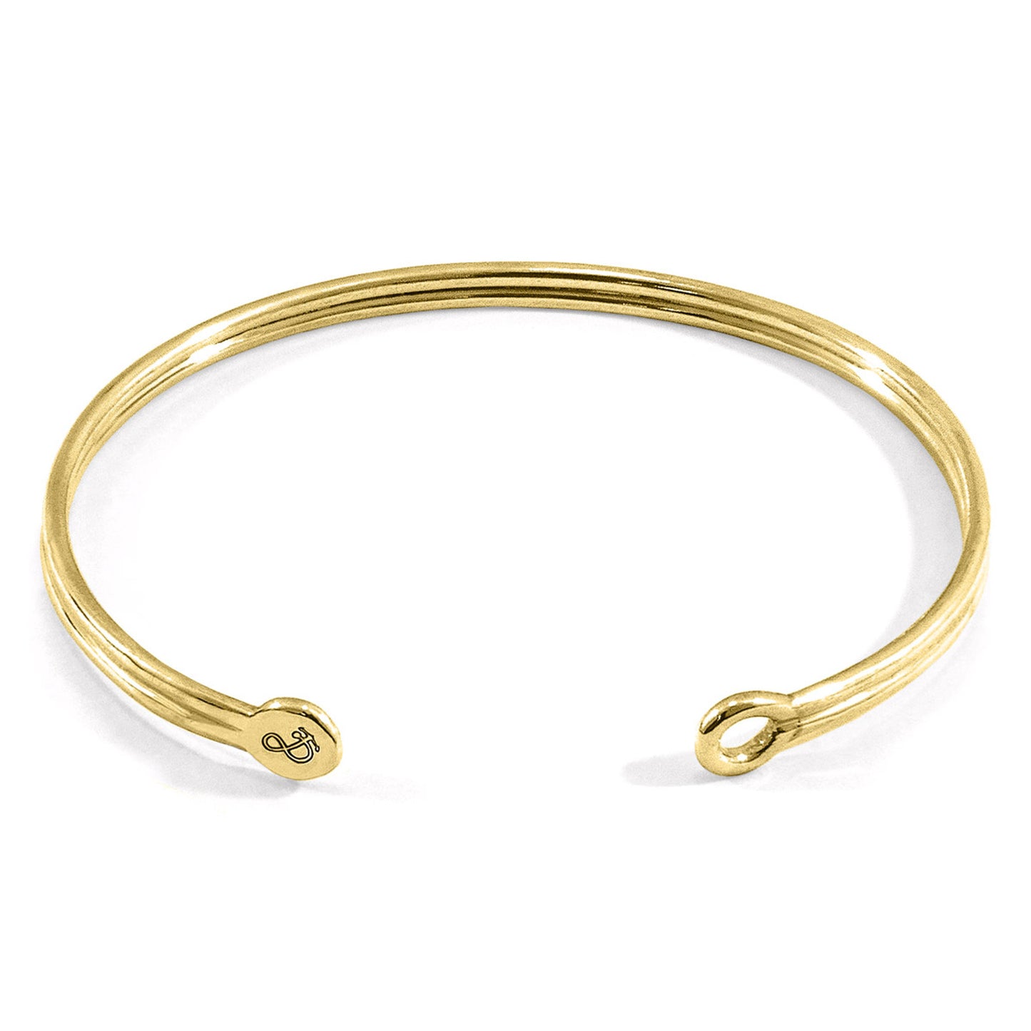 Legend – 9ct Yellow Gold Bangle - British Handmade