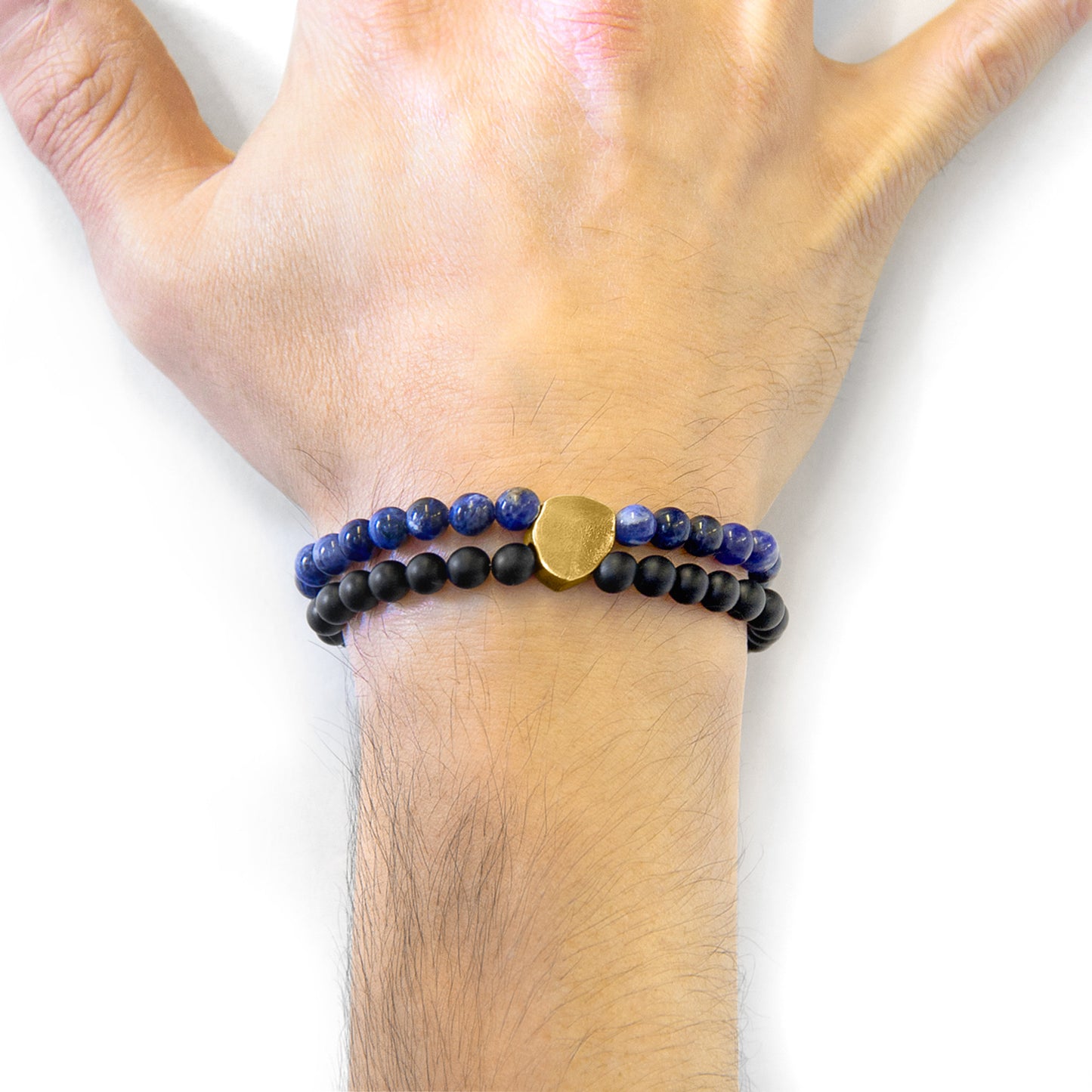 Vesper – Blue 9ct Yellow Gold Bracelet – Handmade British Jewelry