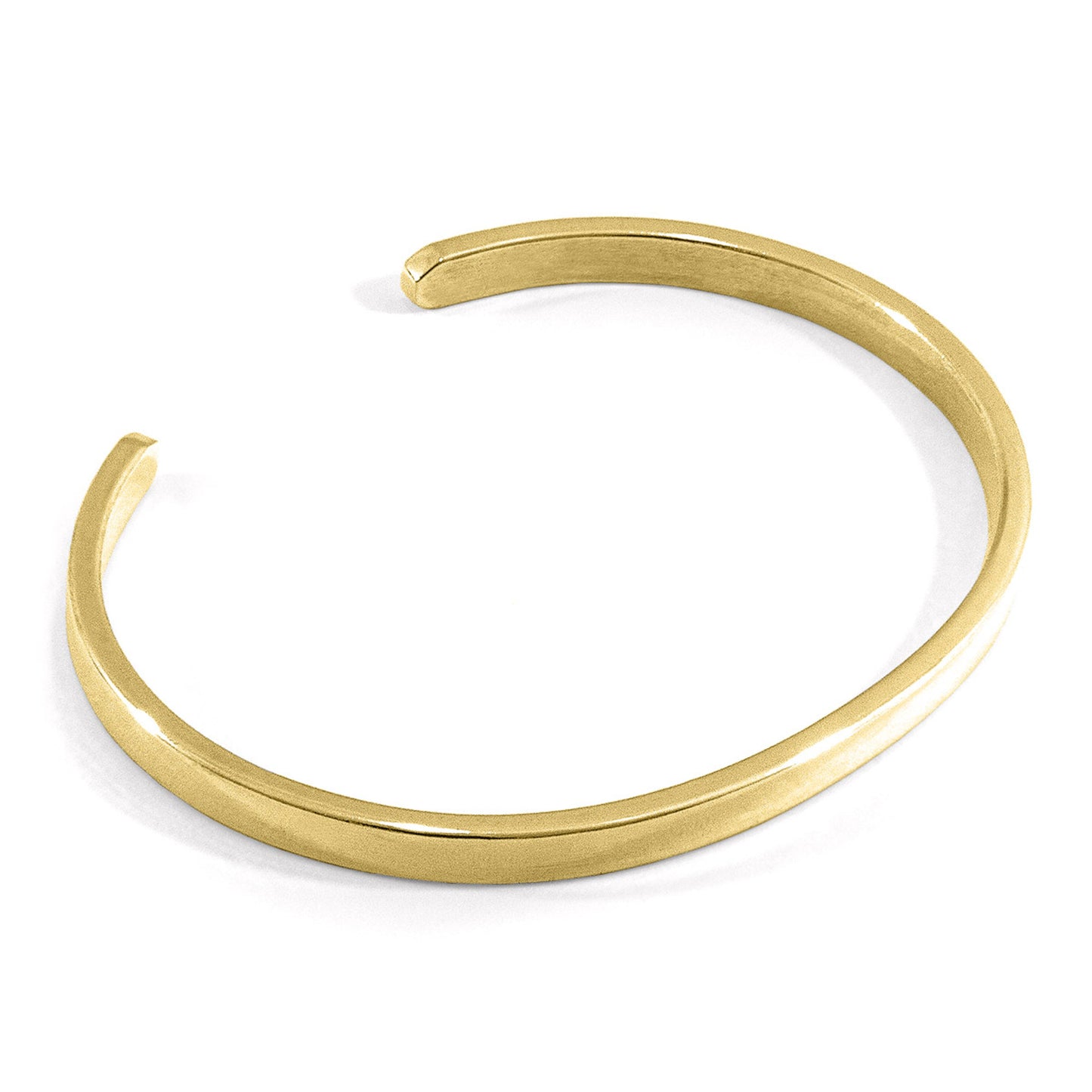 Nautis – 9ct Yellow Gold Bangle – Handmade British Jewelry