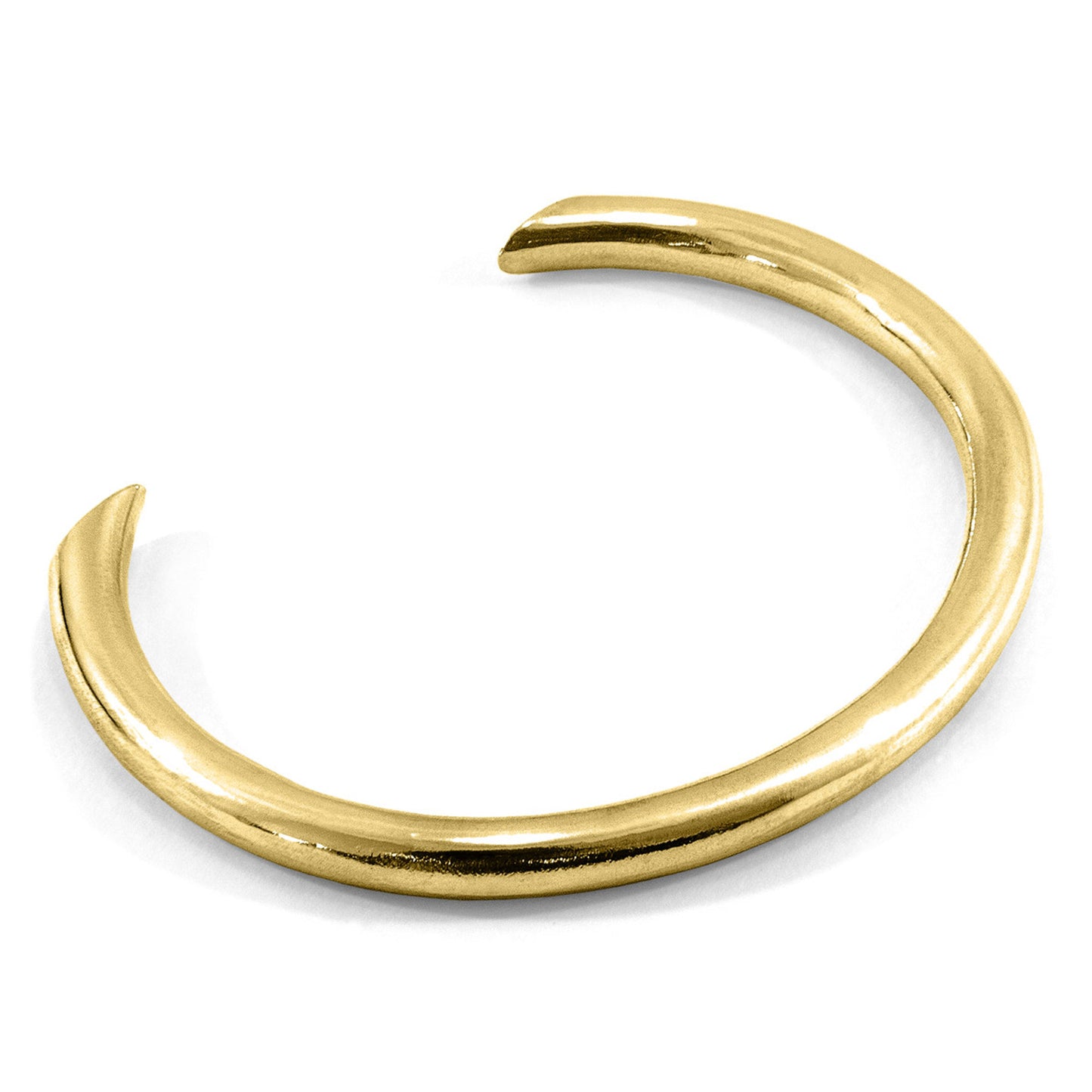 Marquis – 9ct Yellow Gold Bangle – Handmade British Jewelry