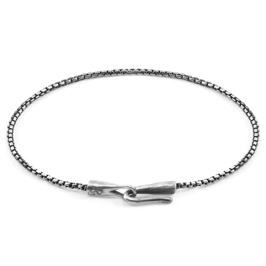 925 Sterling Silver Bracelet - Double Shadow