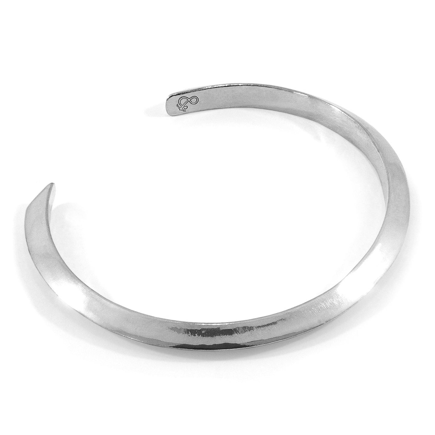 925 Sterling Silver Bangle - Noble Stone