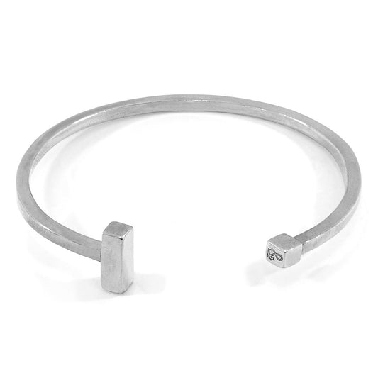 925 Sterling Silver Bangle - Time Square Bangle