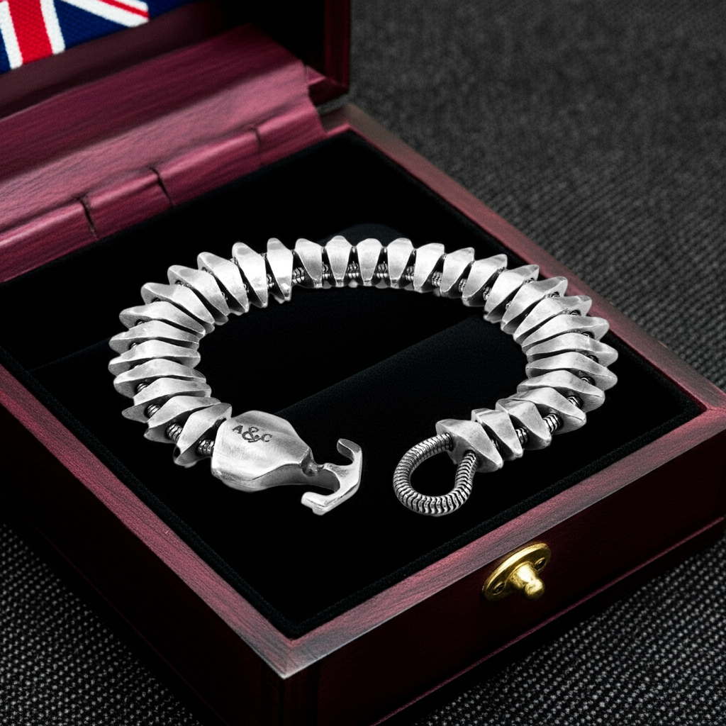 Drift – Silver Chain Bracelet - British Handmade
