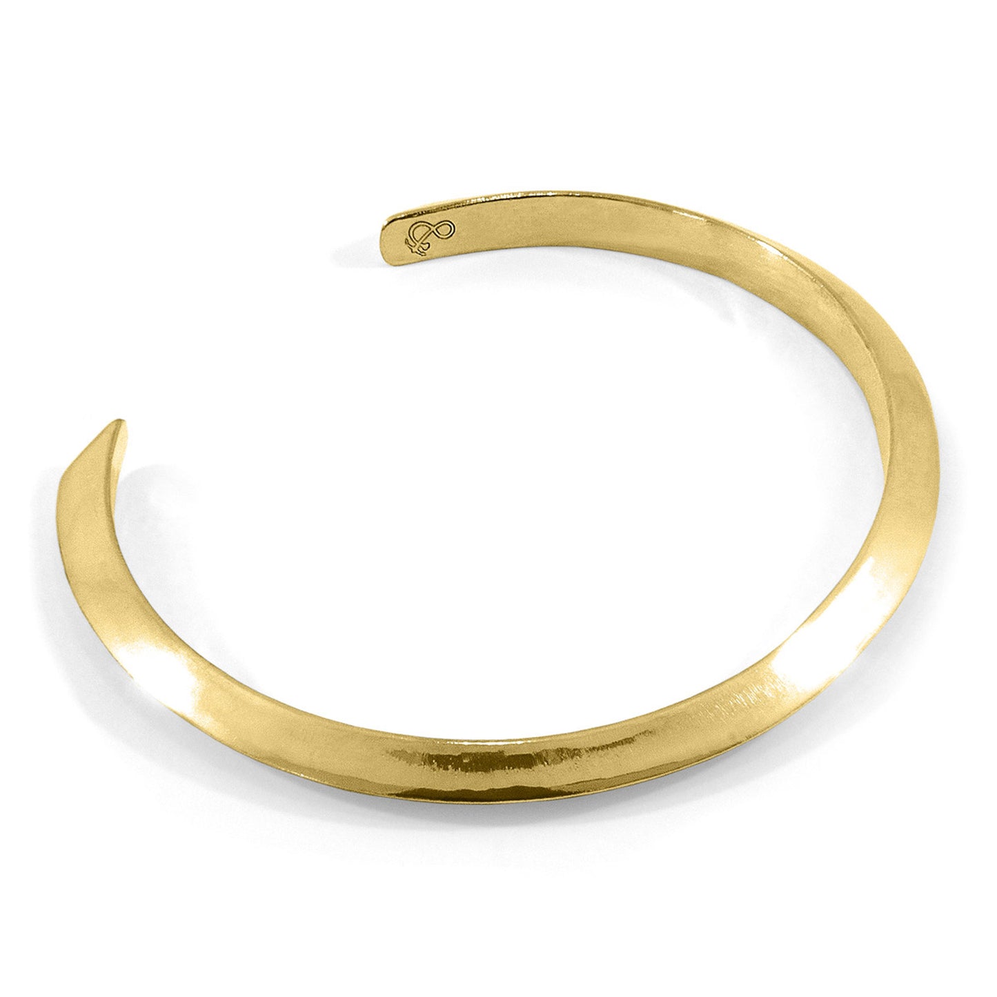 Trident – 9ct Yellow Gold Bangle - British Handmade