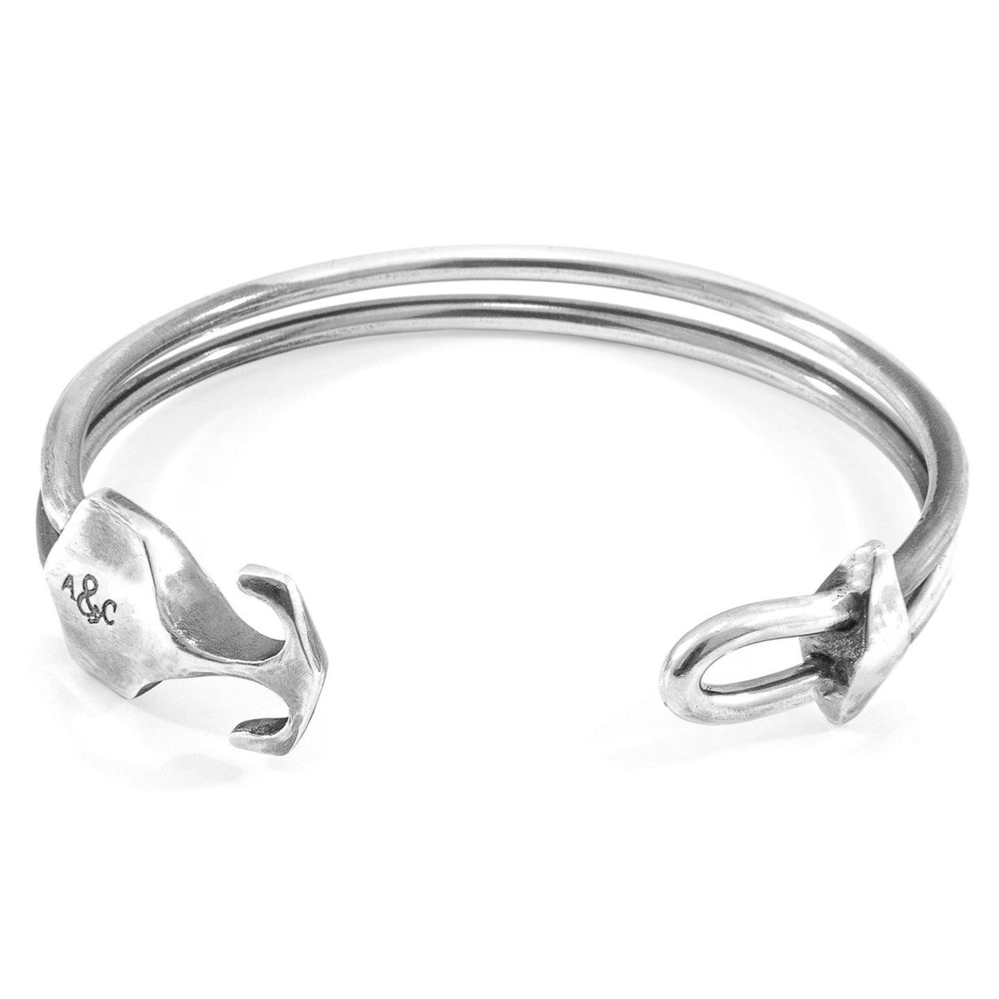 925 Sterling Silver Bangle - Pearl Bangle