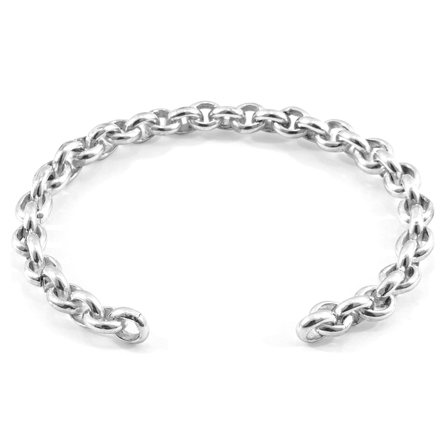 925 Sterling Silver Bangle - Mandela Peace