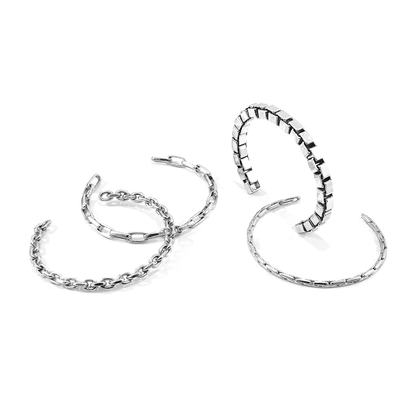 925 Sterling Silver Bangle - Jobs Vision Bangle