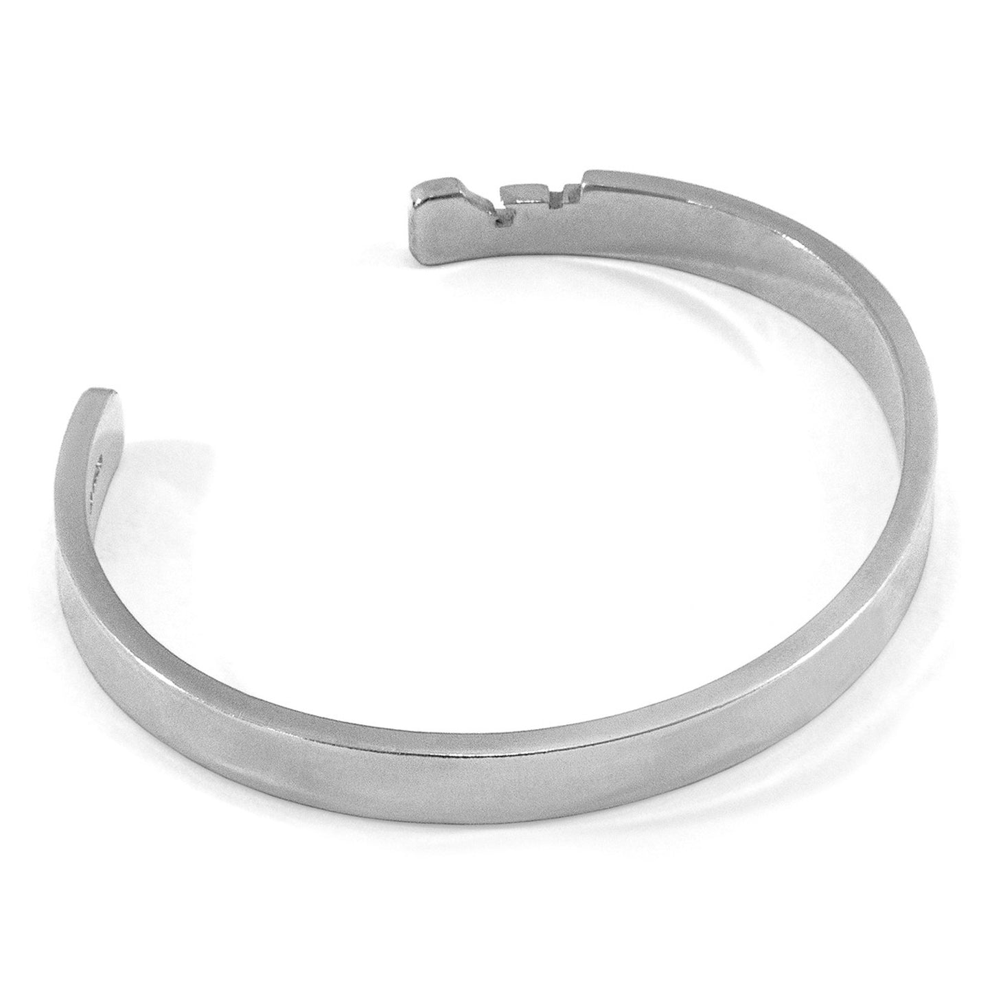 925 Sterling Silver Bangle - Paris Elegance
