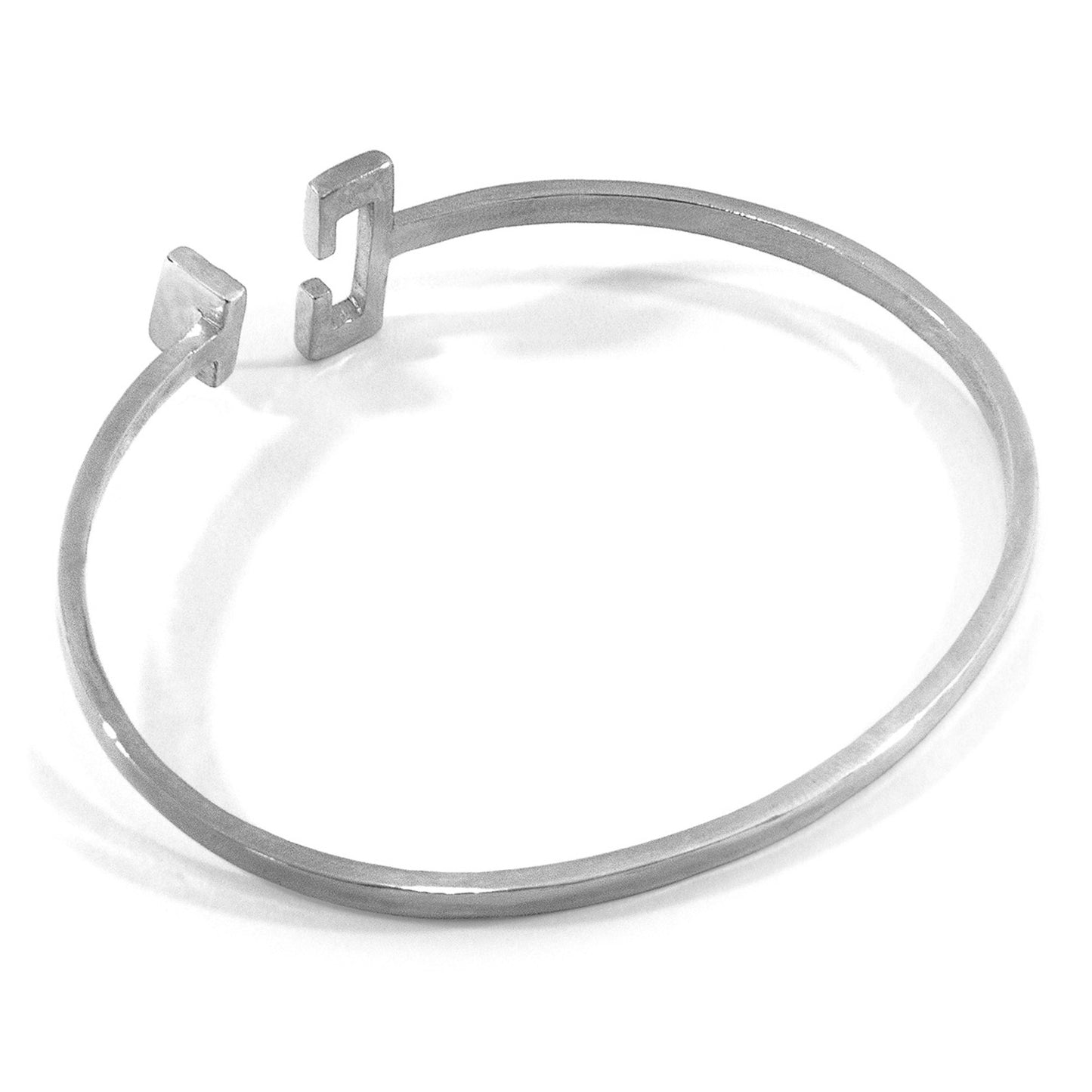 925 Sterling Silver Bangle - Le Grand Voyage Bangle