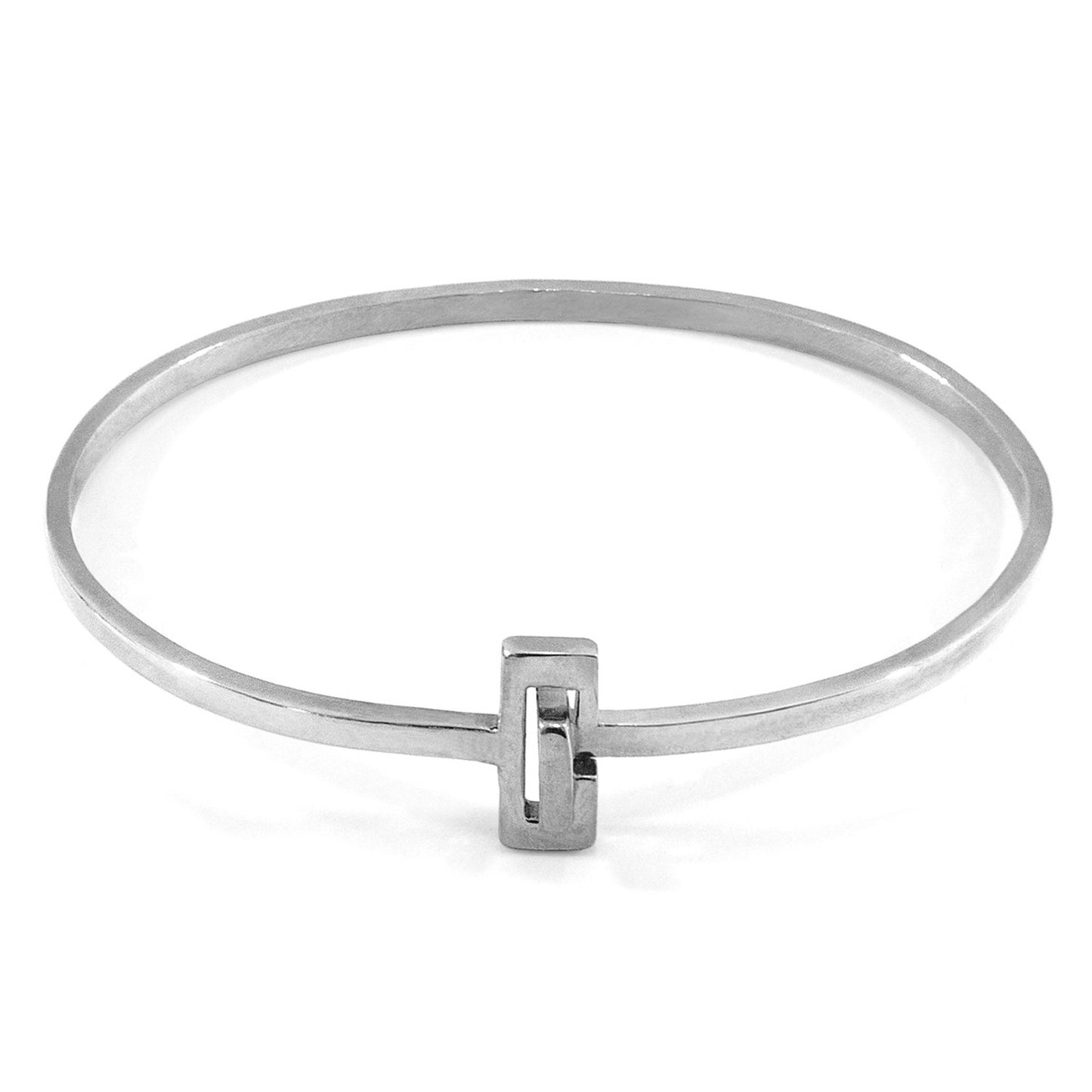 925 Sterling Silver Bangle - Le Grand Voyage Bangle