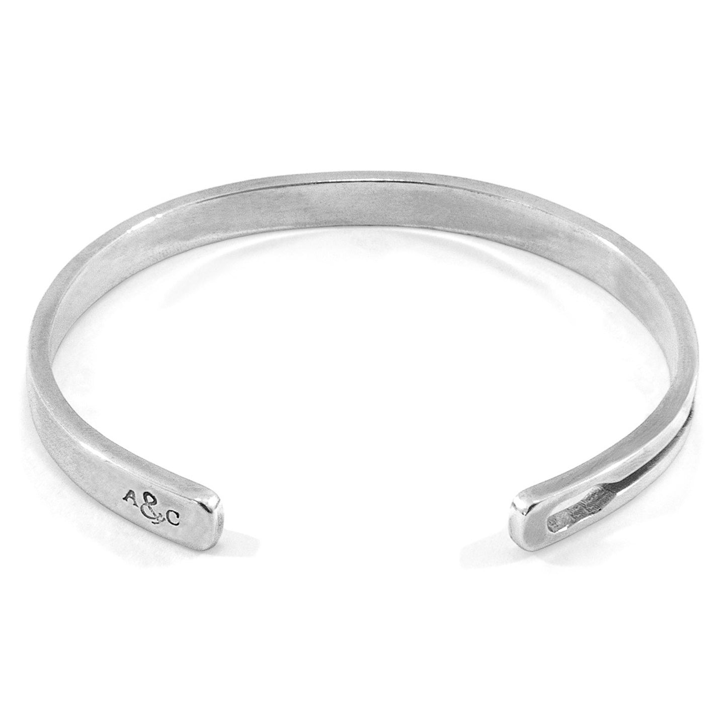 925 Sterling Silver Bangle - Majestic Spark