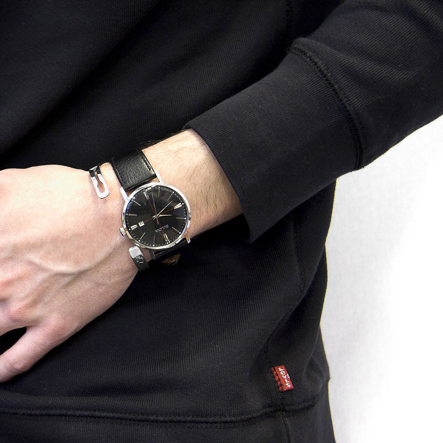 925 Sterling Silver Bangle - Majestic Spark