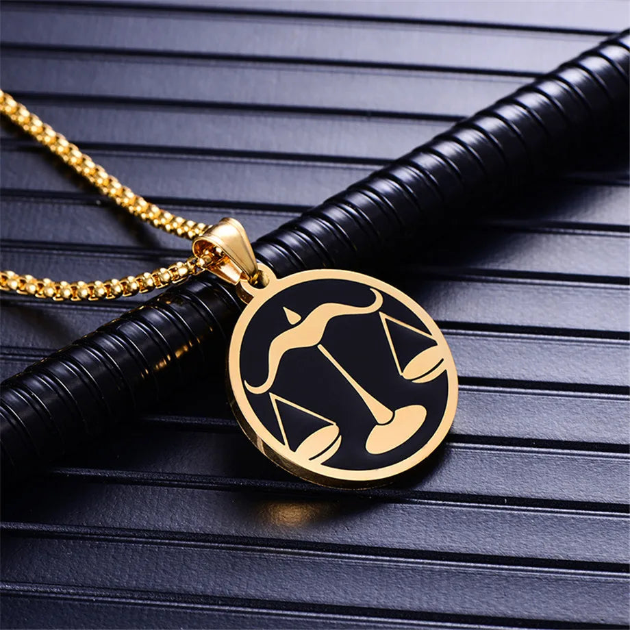 Unisex Zodiac Necklace 2025