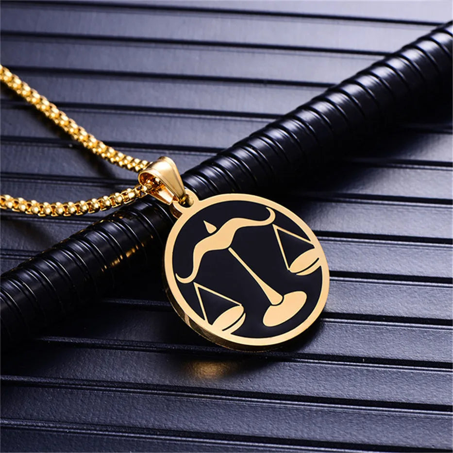 Unisex Zodiac Necklace 2025