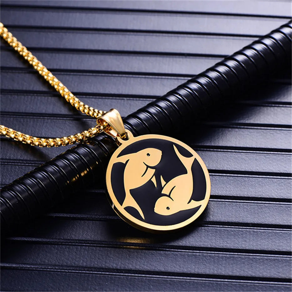 Unisex Zodiac Necklace 2025