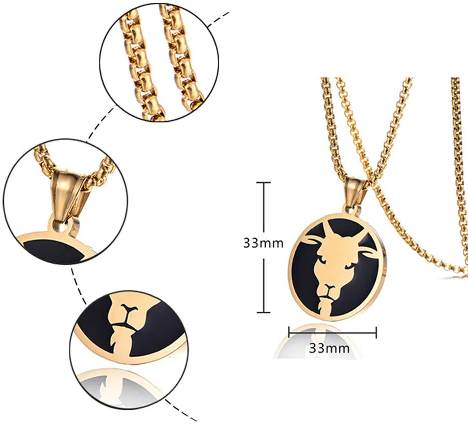 Unisex Zodiac Necklace 2025