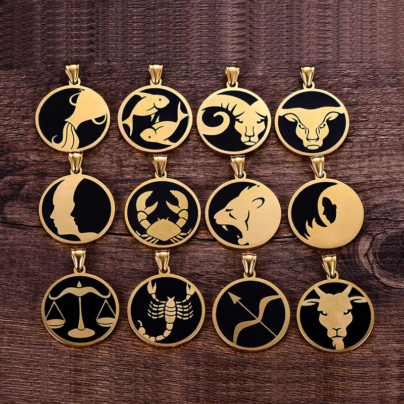 Unisex Zodiac Necklace 2025